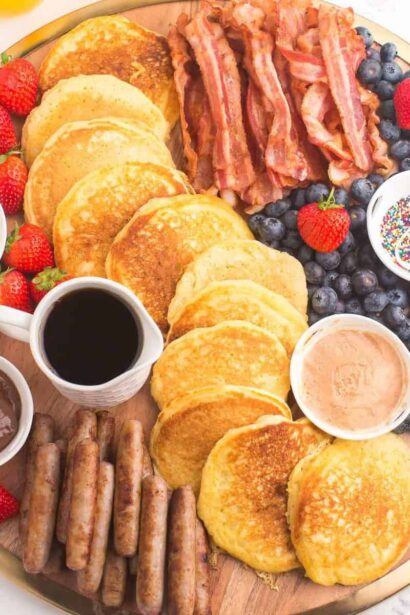 Planche de Pancakes – amusante et personnalisable !