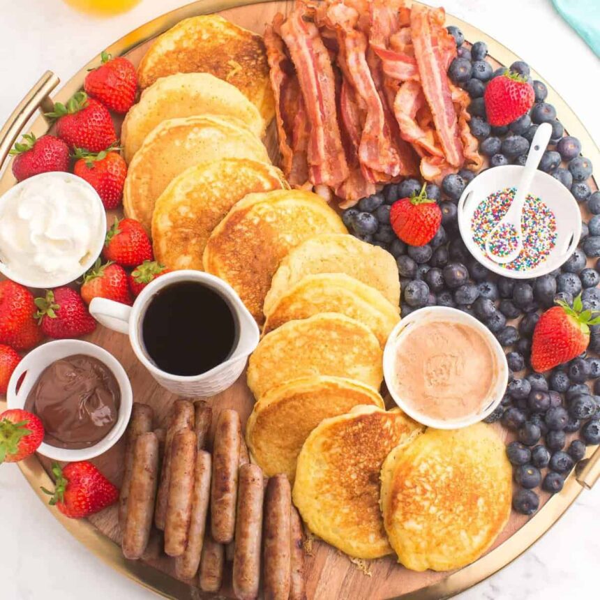 Planche de Pancakes – amusante et personnalisable !