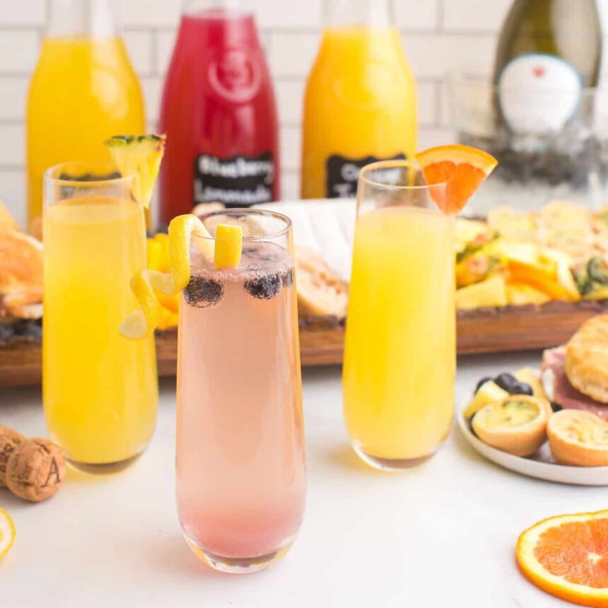 Bar à Mimosa et Plateau de Brunch
