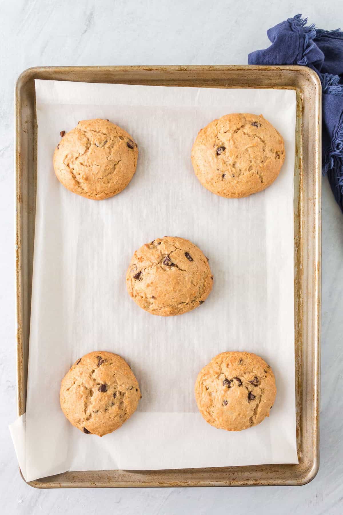 Cookies cuits.