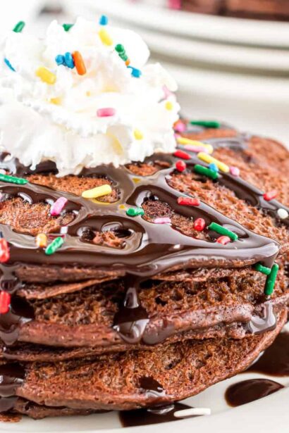 Pancakes au Brownie