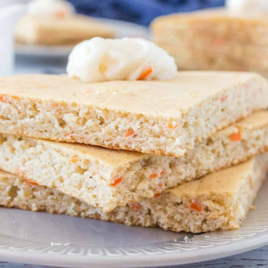 Pancakes de Carottes sur Plateau