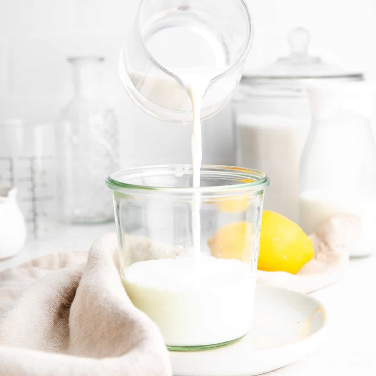 Comment préparer un substitut de babeurre à partir de lait