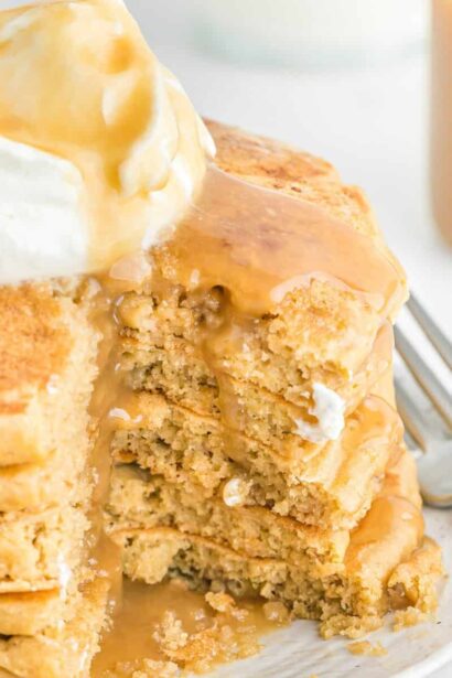 Pancakes au Caramel Latte