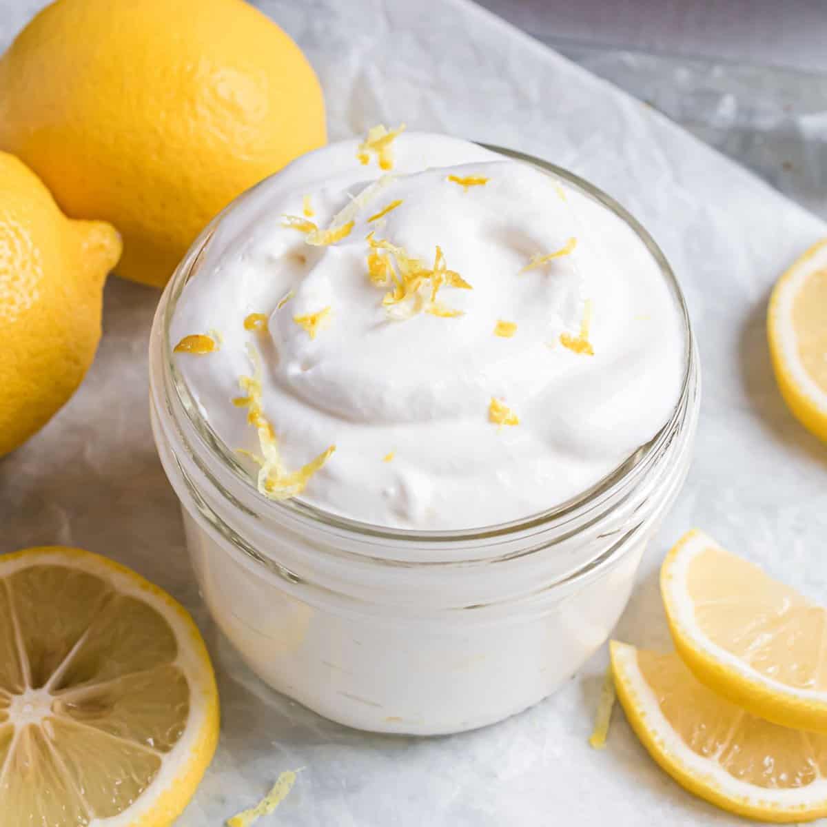 Crème Fouettée au Citron