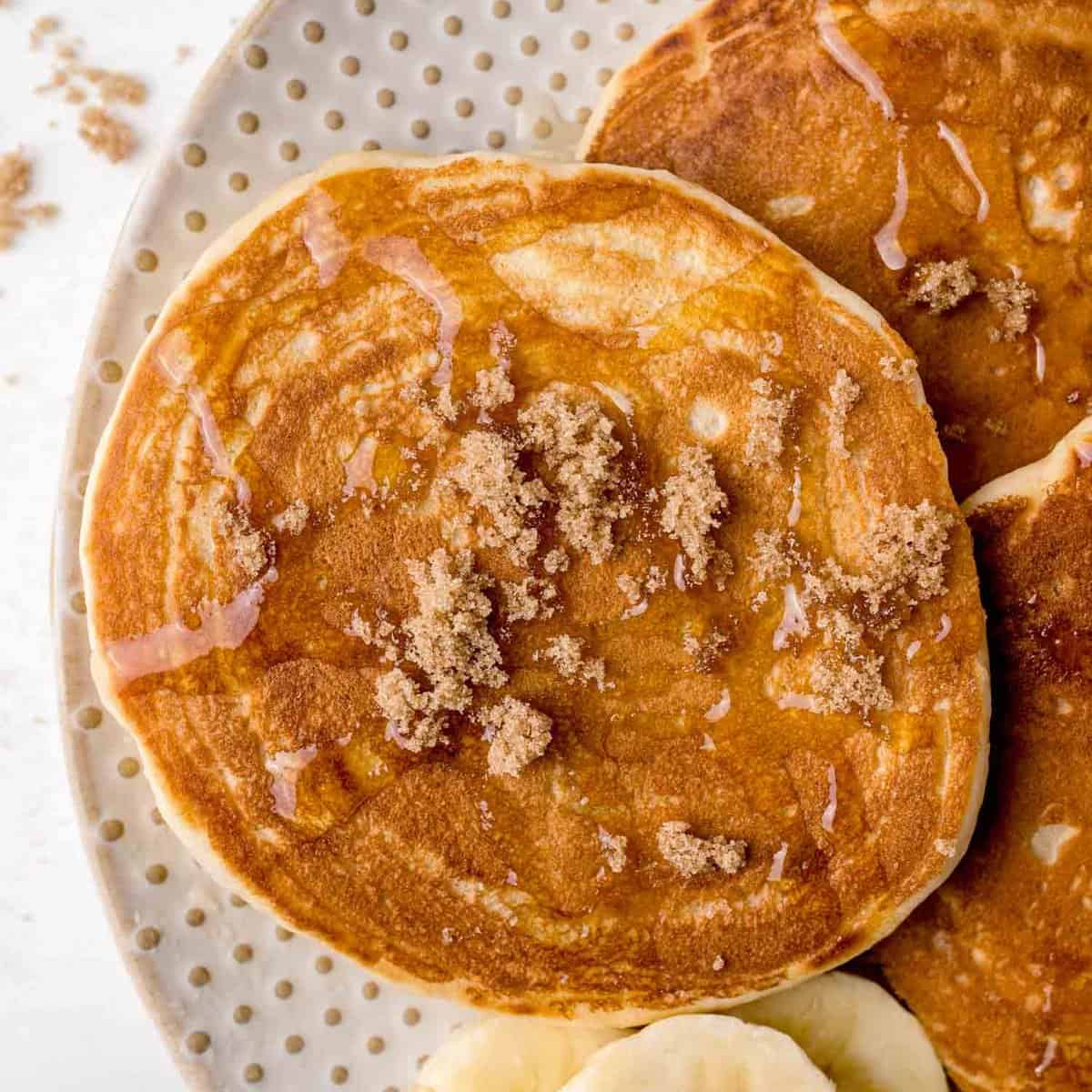 Pancakes au Sucre Brun