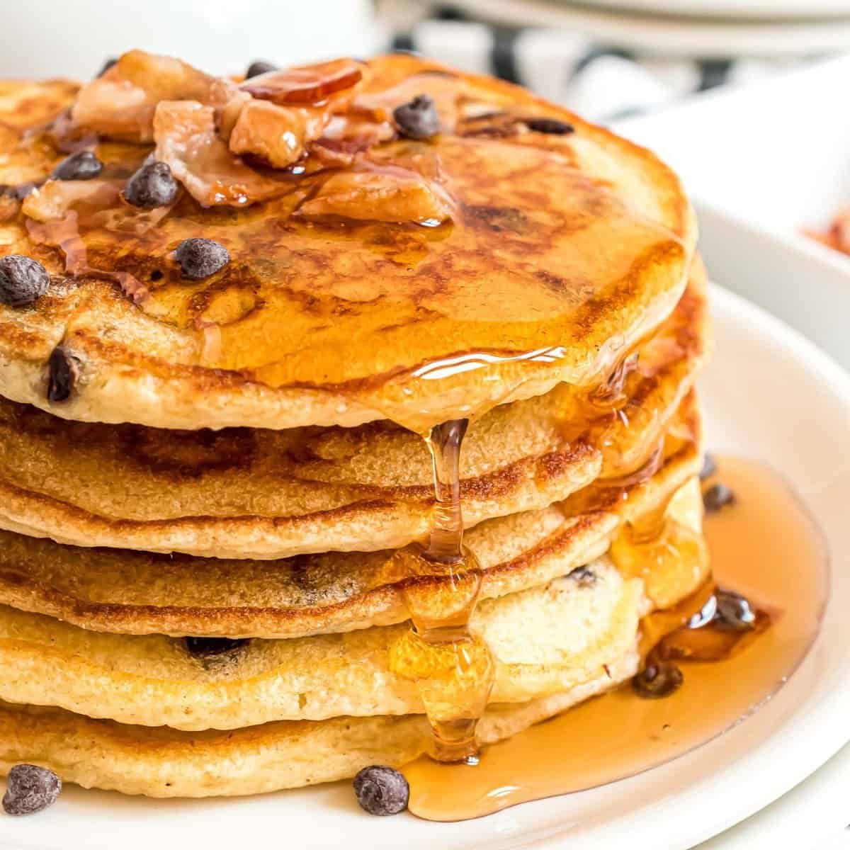 Pancakes au Bacon et Pépites de Chocolat
