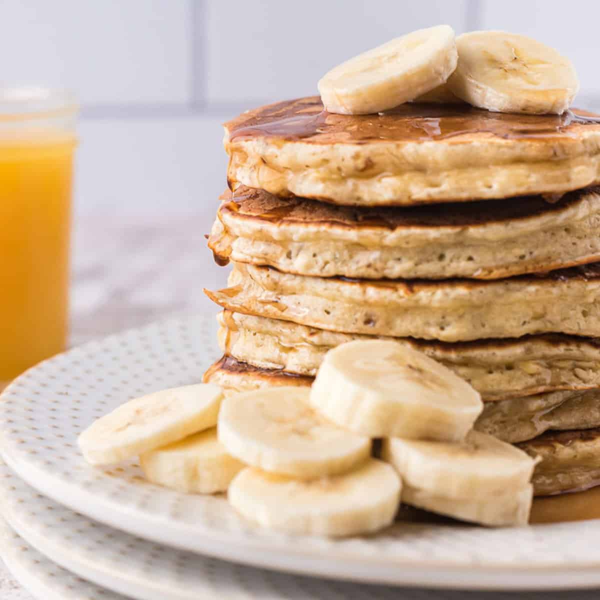 Pancakes à la banane inratables