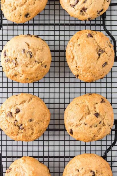 Biscuits aux pancakes au chocolat chip