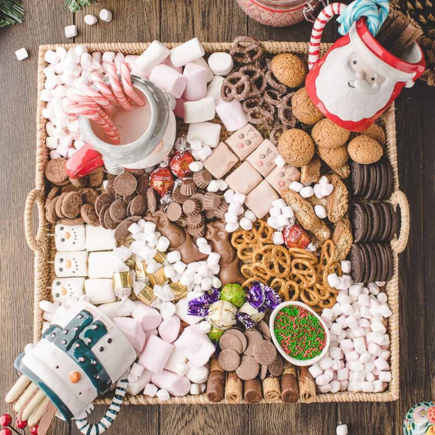 Plateau de Charcuterie au Chocolat Chaud