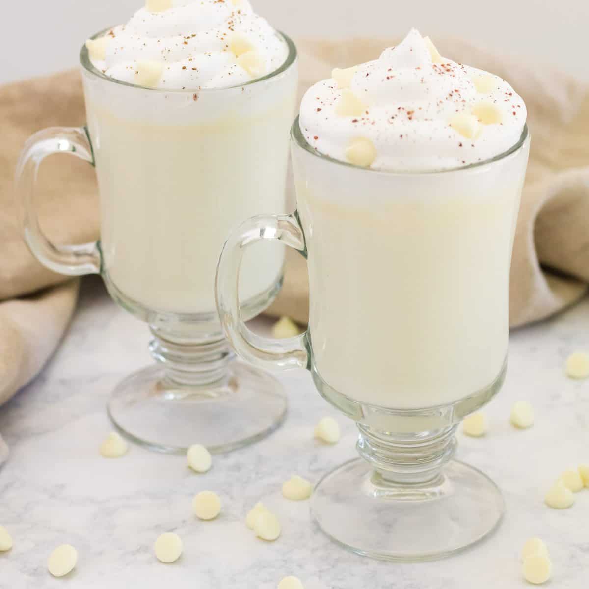 Chocolat Blanc Chaud