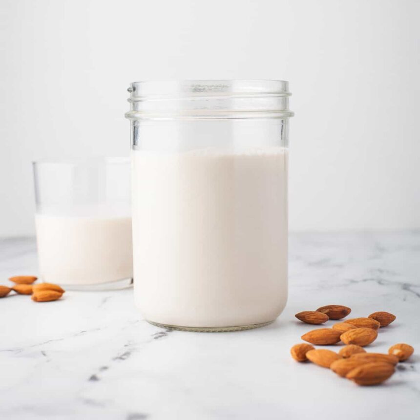 Comment préparer du lait d'amande