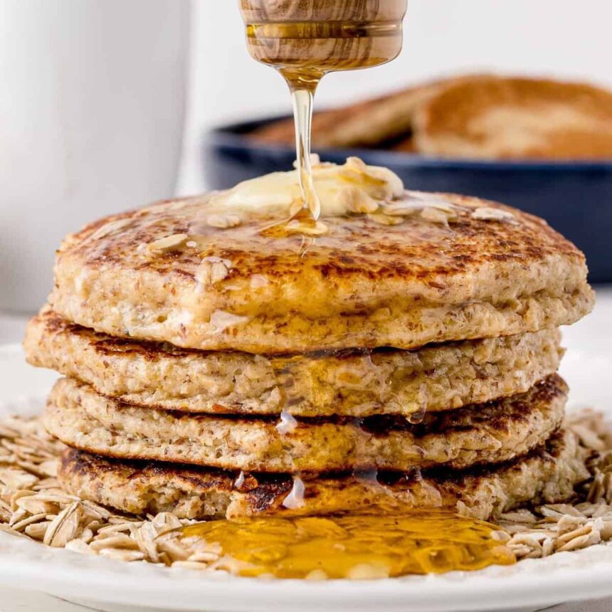 Pancakes au Miel et À l'Avoine