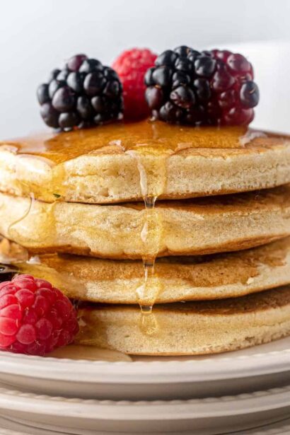 Pancakes Sans Produits Laitiers