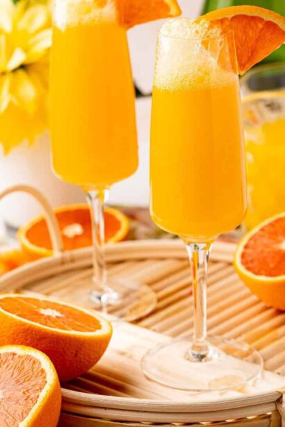Mimosa sans alcool – avec des variantes !