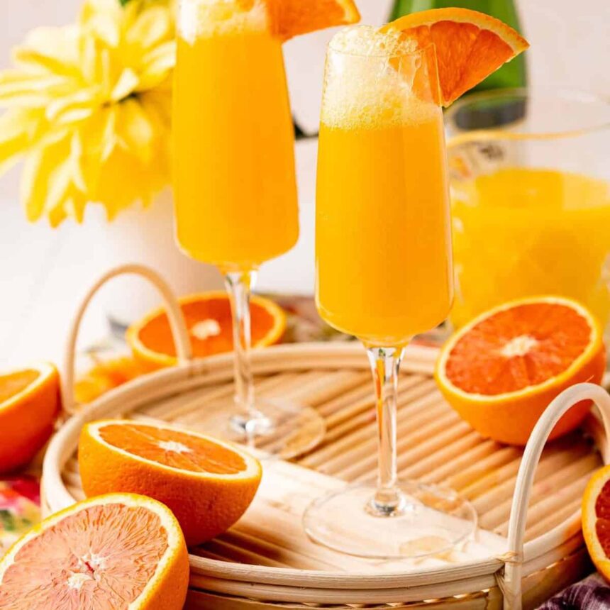 Mimosa sans alcool – avec des variantes !