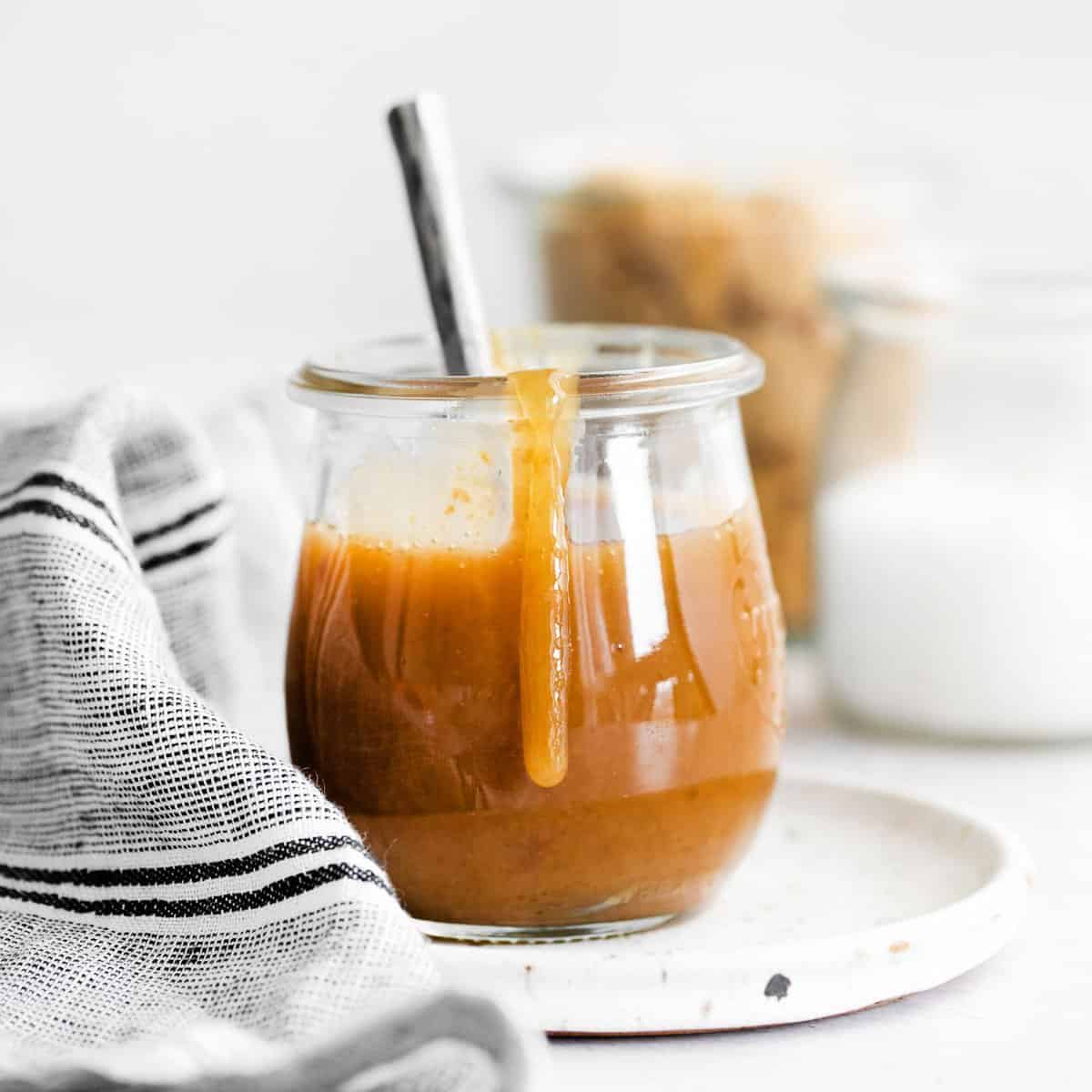 Sauce Caramel Vegan – super crémeuse