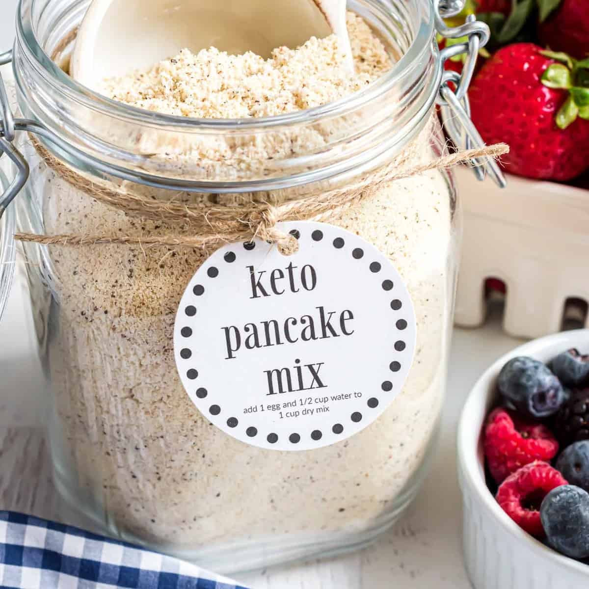 Recette de Mélange pour Pancakes Keto