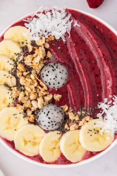 Bol de Smoothie aux Baies