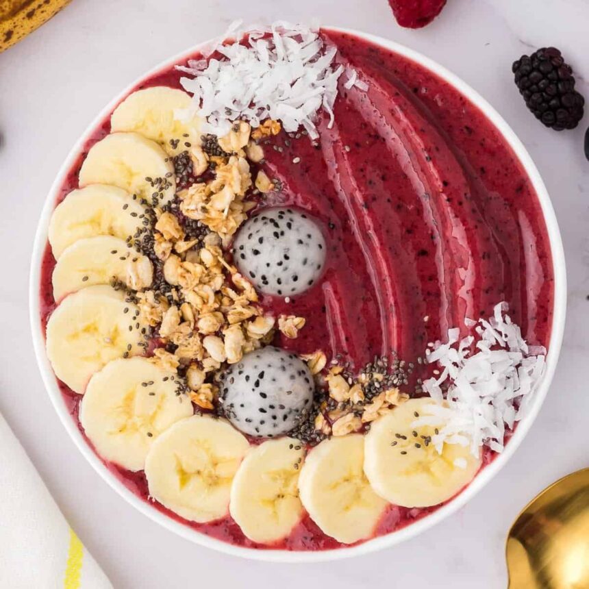 Bol de Smoothie aux Baies