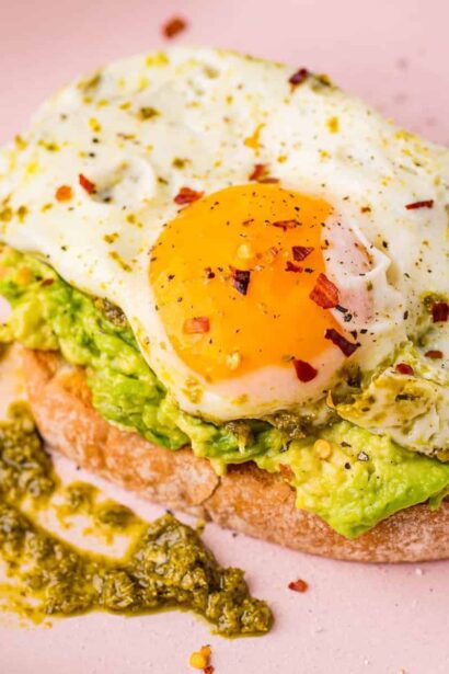 Oeufs au pesto – comme on les voit sur TikTok !