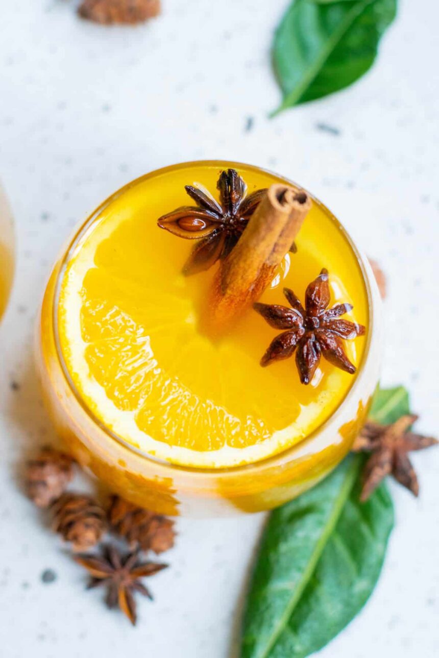 Punch de Noël Chaleureux au Rhum