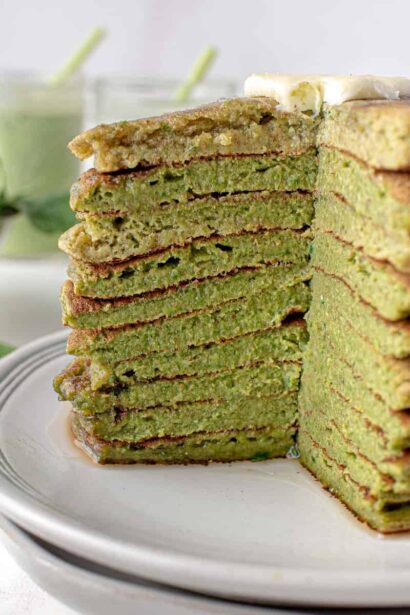Pancakes Verts Détox