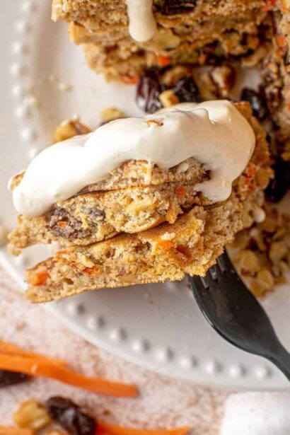 Pancakes façon Carrot Cake