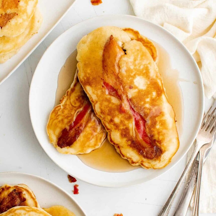 Pancakes au bacon