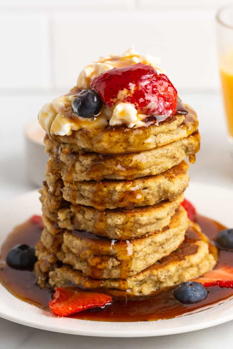 Pancakes à la farine d’amande – Un délice tout moelleux !
