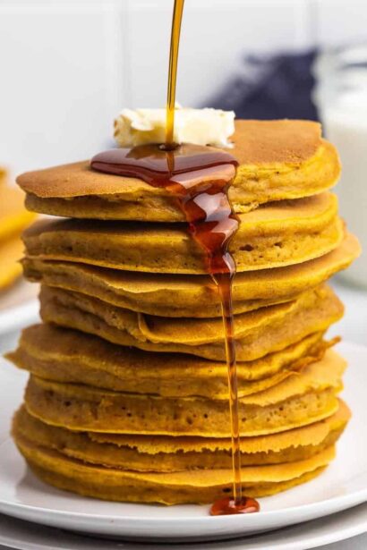 Les Meilleurs Pancakes Moelleux à la Citrouille