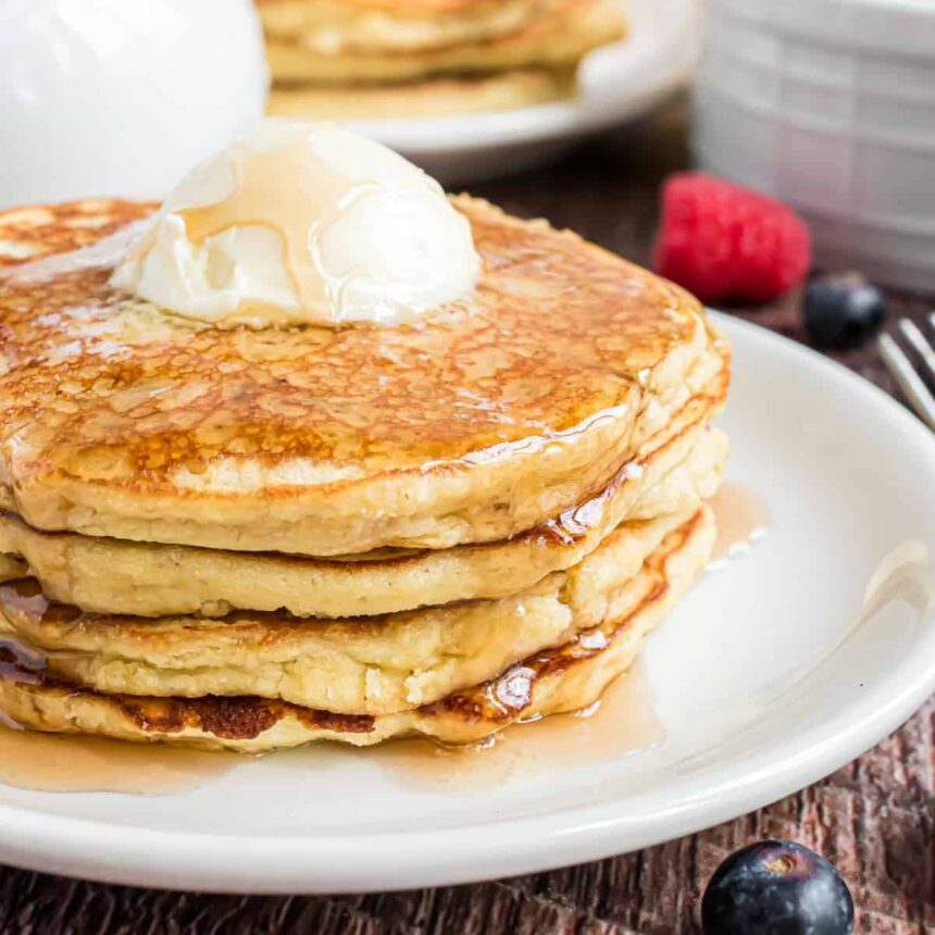 Pancakes à la farine de coco
