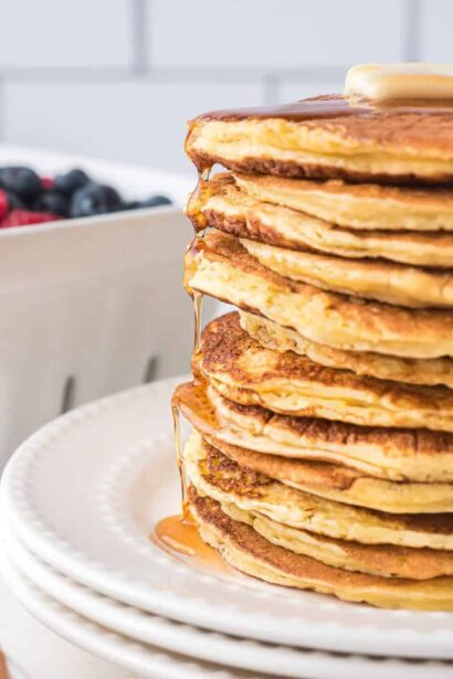 Pancakes à la Ricotta : une recette moelleuse et aérée !