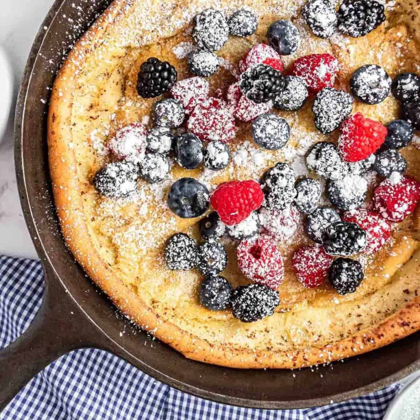 Recette de Dutch Baby Pancake