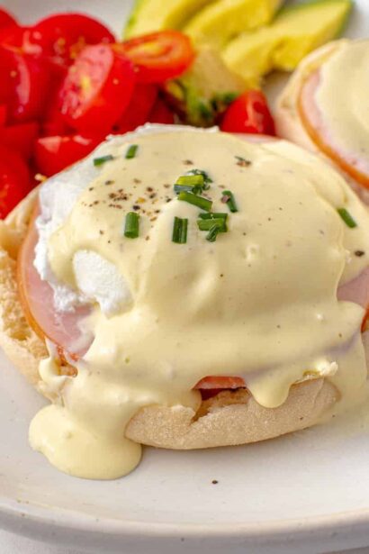 Eggs Benedict Simplissimes et Sauce Hollandaise au Blender
