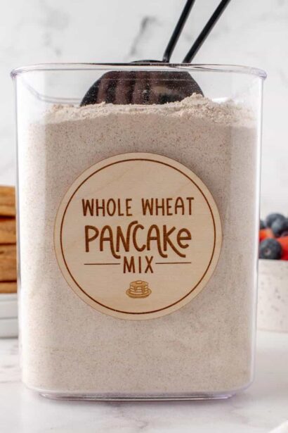 Préparation pour Pancakes au Blé Complet