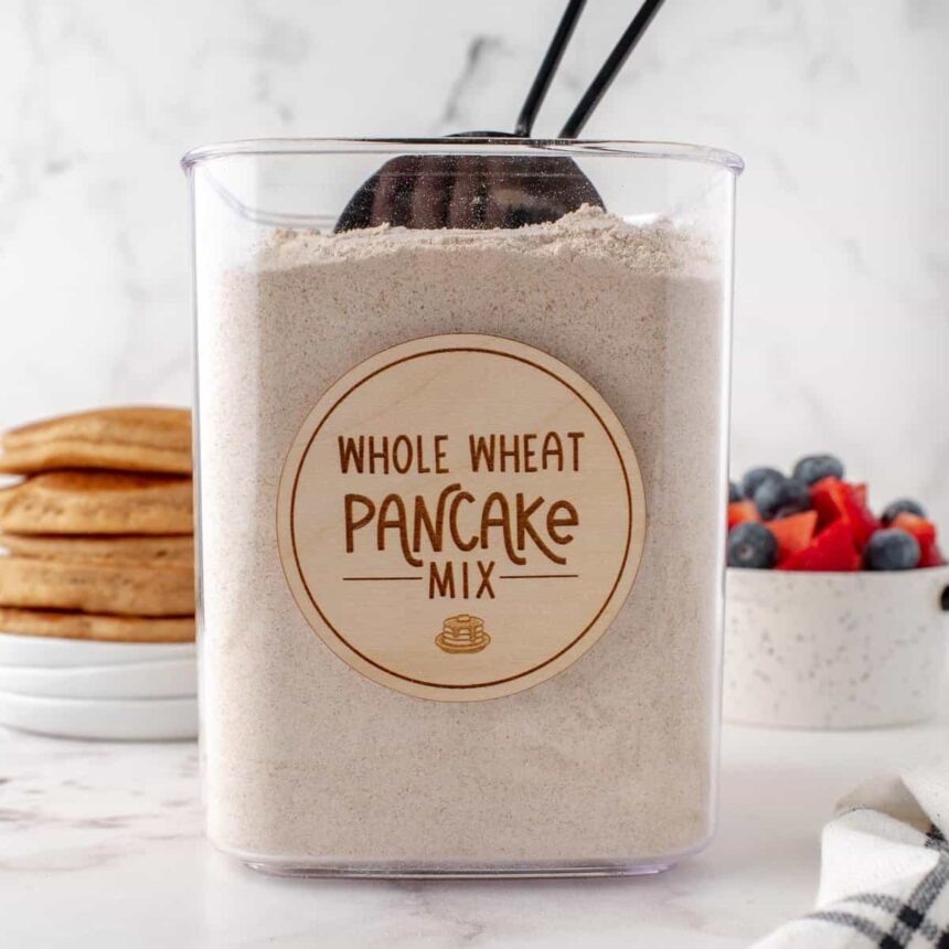 Préparation pour Pancakes au Blé Complet