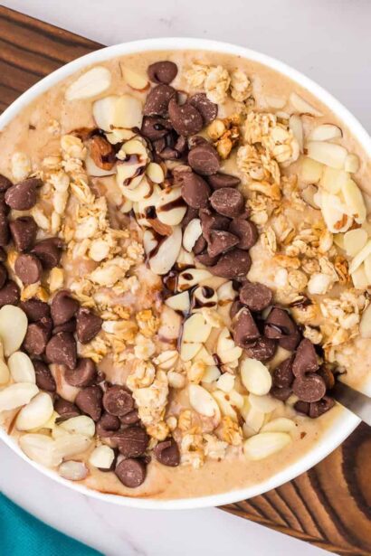 Smoothie Bowl Banane et Beurre de Cacahuète