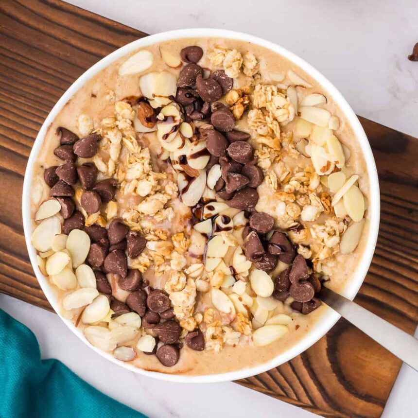 Smoothie Bowl Banane et Beurre de Cacahuète