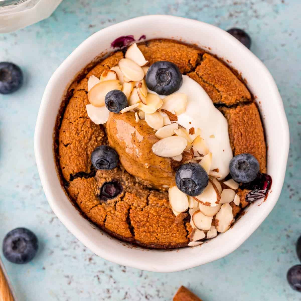 Pancake aux Myrtilles façon Baked Oatmeal – La Tendance TikTok