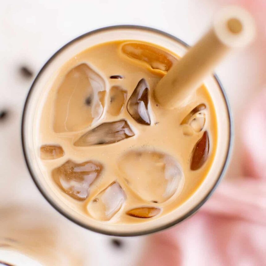 Café Glacé au Caramel