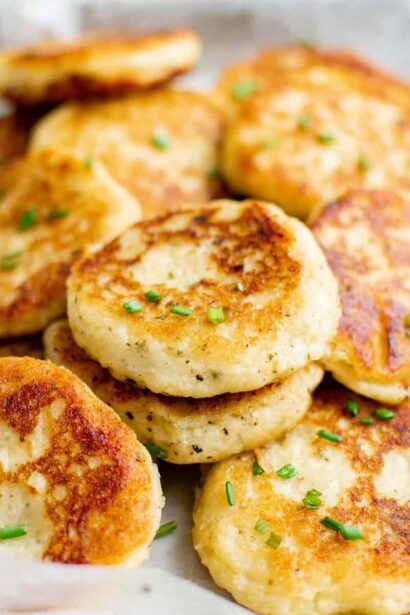 Pancakes de Purée de Pommes de Terre