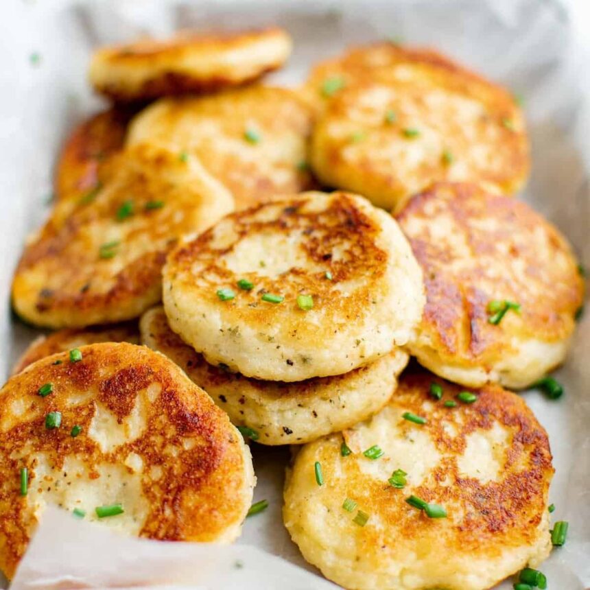 Pancakes de Purée de Pommes de Terre