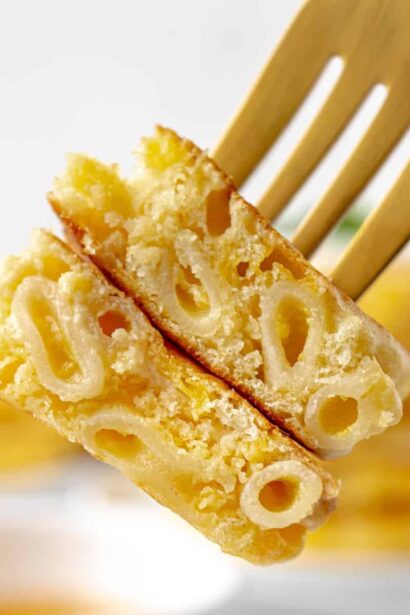 Pancakes Mac and Cheese