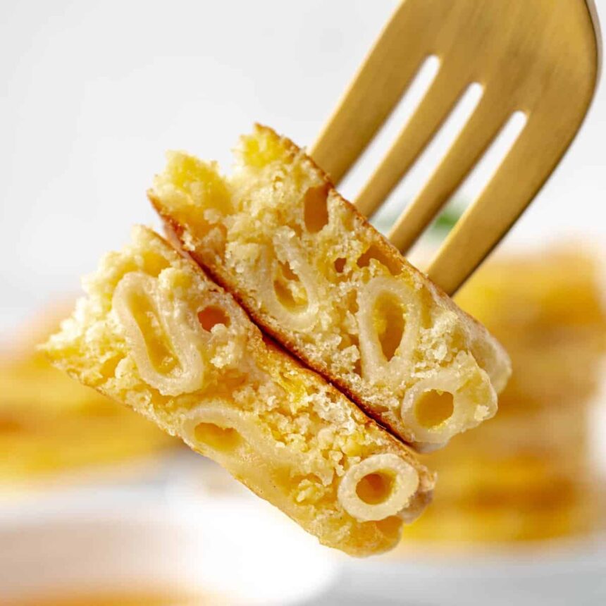 Pancakes Mac and Cheese
