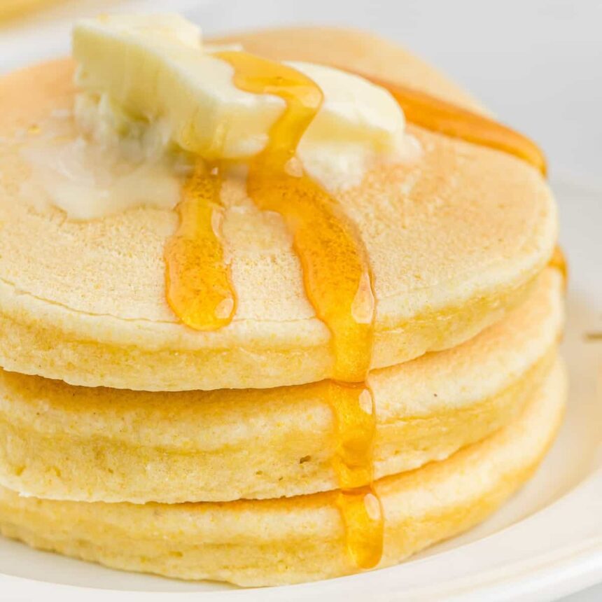 Pancakes à la farine de maïs