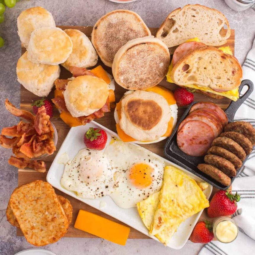 Plateau de Sandwiches aux Œufs Épique