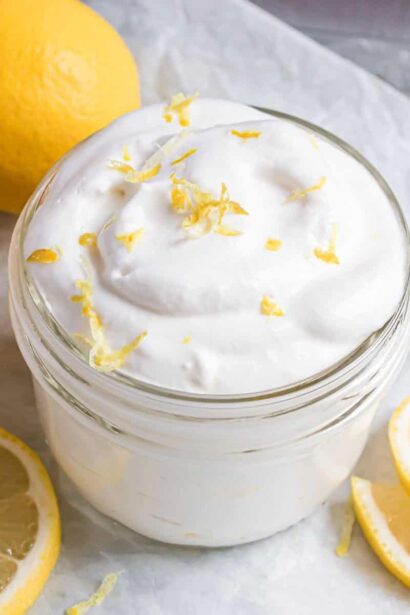 Pancake avec Crème Fouettée au Citron