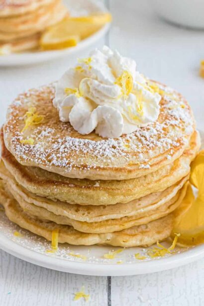 Pancakes au citron : la simplicité à l’état pur !