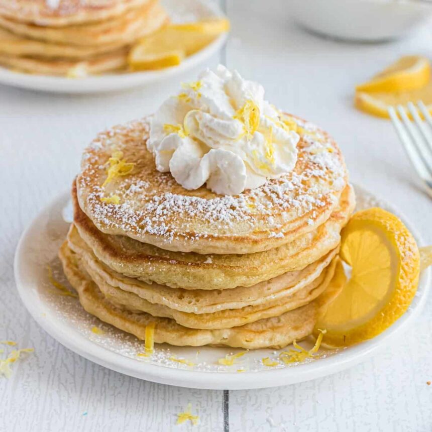Pancakes au citron : la simplicité à l’état pur !